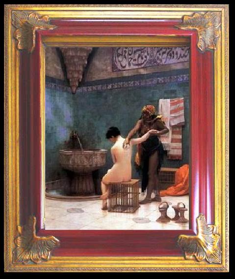 unknow artist Arab or Arabic people and life. Orientalism oil paintings  309